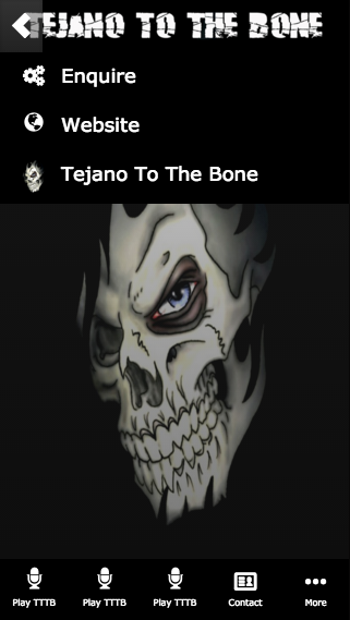 Android application Tejano To The Bone screenshort