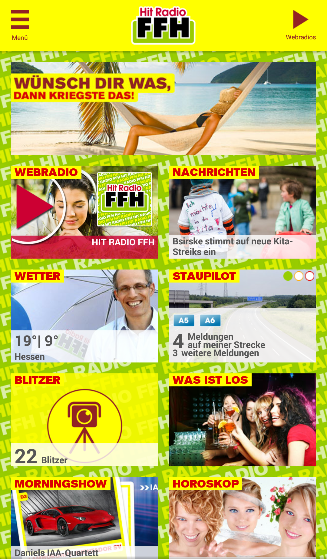 Android application HIT RADIO FFH screenshort