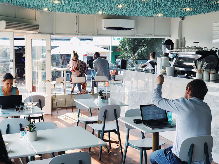 Once Bloom Coffee employees have been trained, the company helps them set up their own coffee shops.