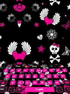 How to download pink bow skull theme keyboard patch 10001005 apk for laptop