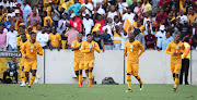 Dumisani Zuma of Kaizer Chiefs celebrates goal during the 2019 Nedbank Cup Quarter Final match between Kaizer Chiefs and Cape Town City at the Mbombela Stadium, Nelspruit on the 31 March 2019.