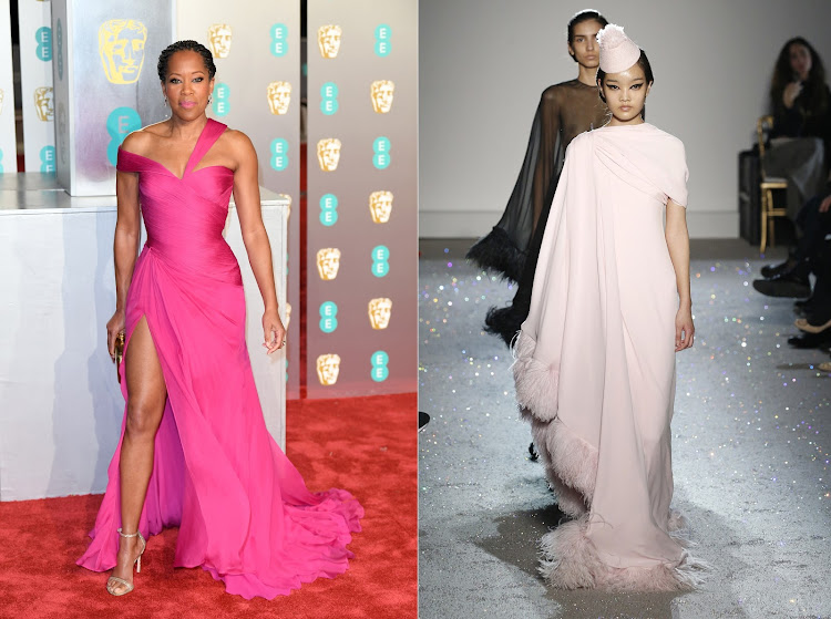 Regina King in Alberta Ferretti (left), and the Giambattista Valli gown we'd love to see her in at the 2019 Oscars.