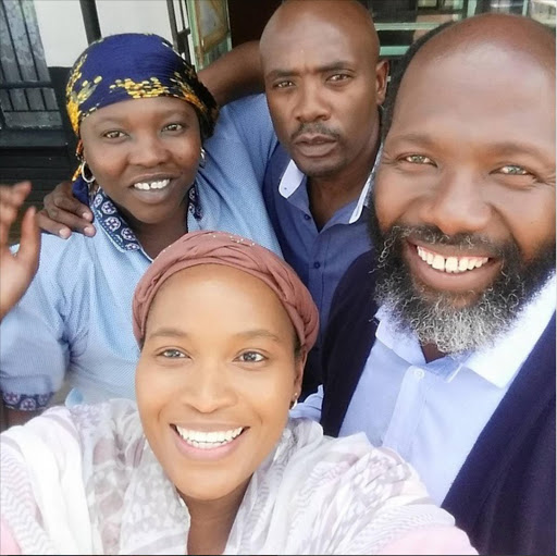 Celeste Ntuli, Ayanda Borotho, Siyabonga Twala and Mike Mvelase. Picture credit: Instagram.