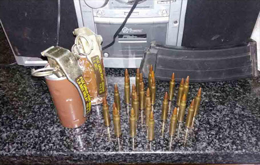 Police arrest EC man with explosives and ammunition. Picture: SUPPLIED