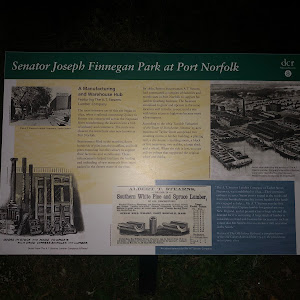 Joseph Finnegan Park at Port Norfolk in Dorchester, Boston. This was a former industrial site that housed the Shaffer Paper Company. Now an oasis of life with restored wetlands and an important part ...