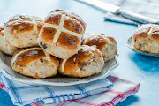 Hot cross buns are eaten on Good Friday and it's a South African tradition is to enjoy them with pickled fish.