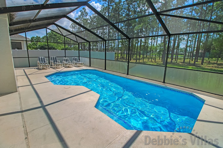 Highlands Reserve villa in Davenport with a west-facing private pool