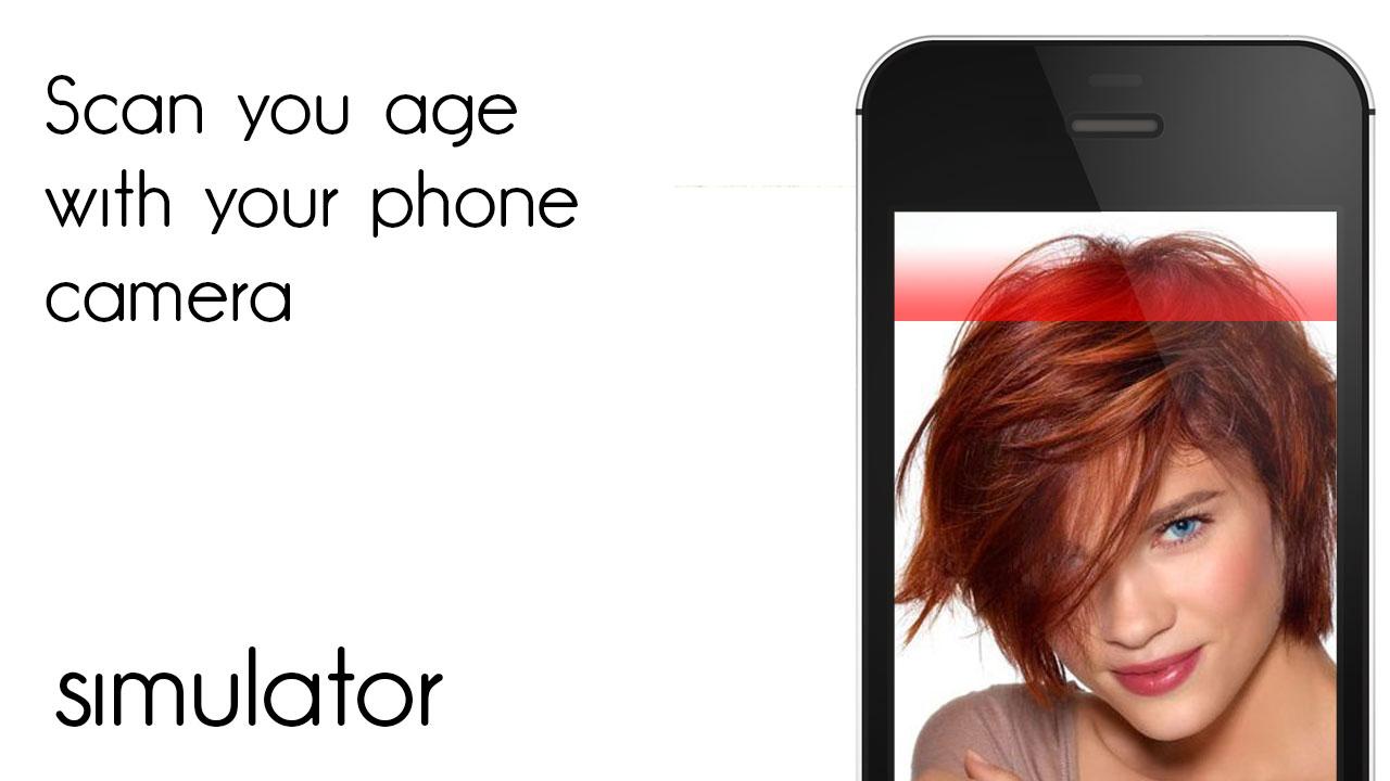 Android application Face scanner What age Prank screenshort