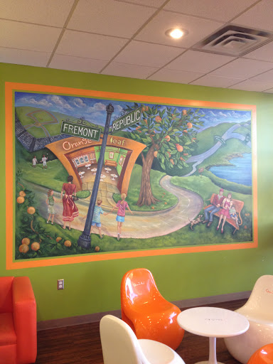 Springfield Mural At Orange Leaf