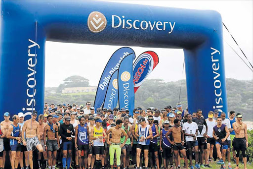 READY, SET: Hundreds of the Discovery Surfers Challenge participated at this year's race Picture: SINO MAJANGAZA