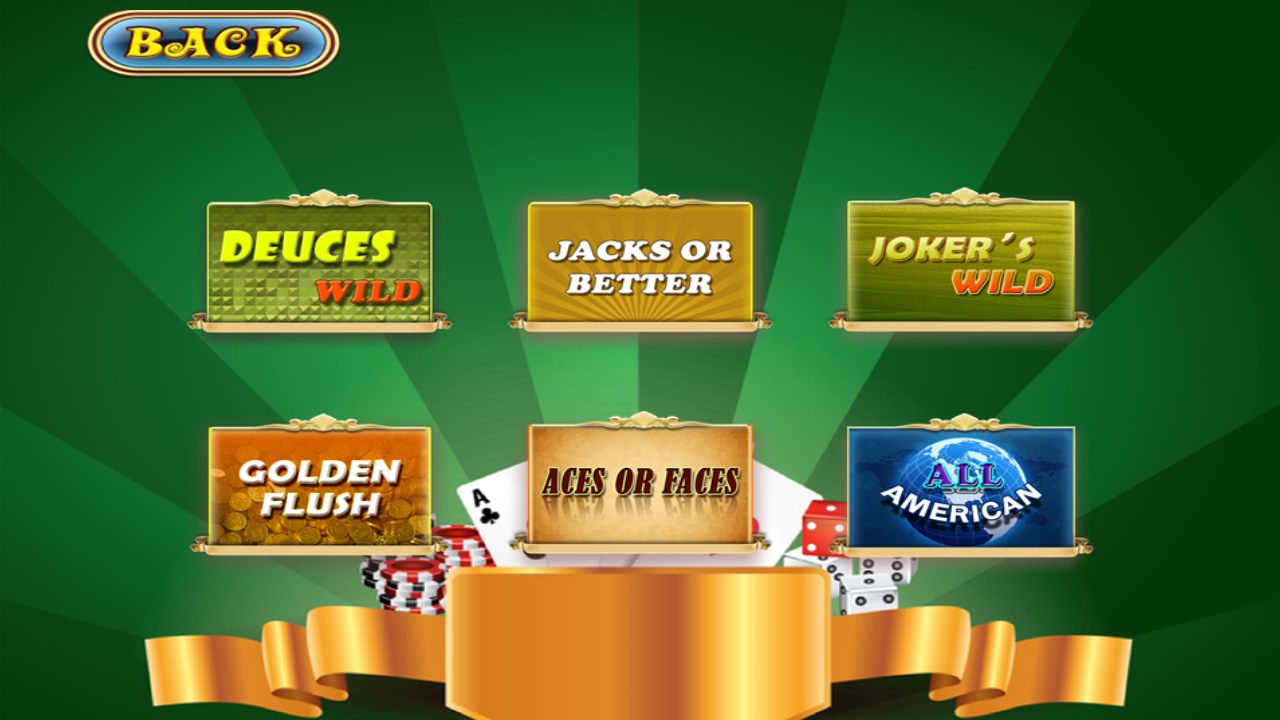 Android application Jackpot Video Poker Vegas screenshort