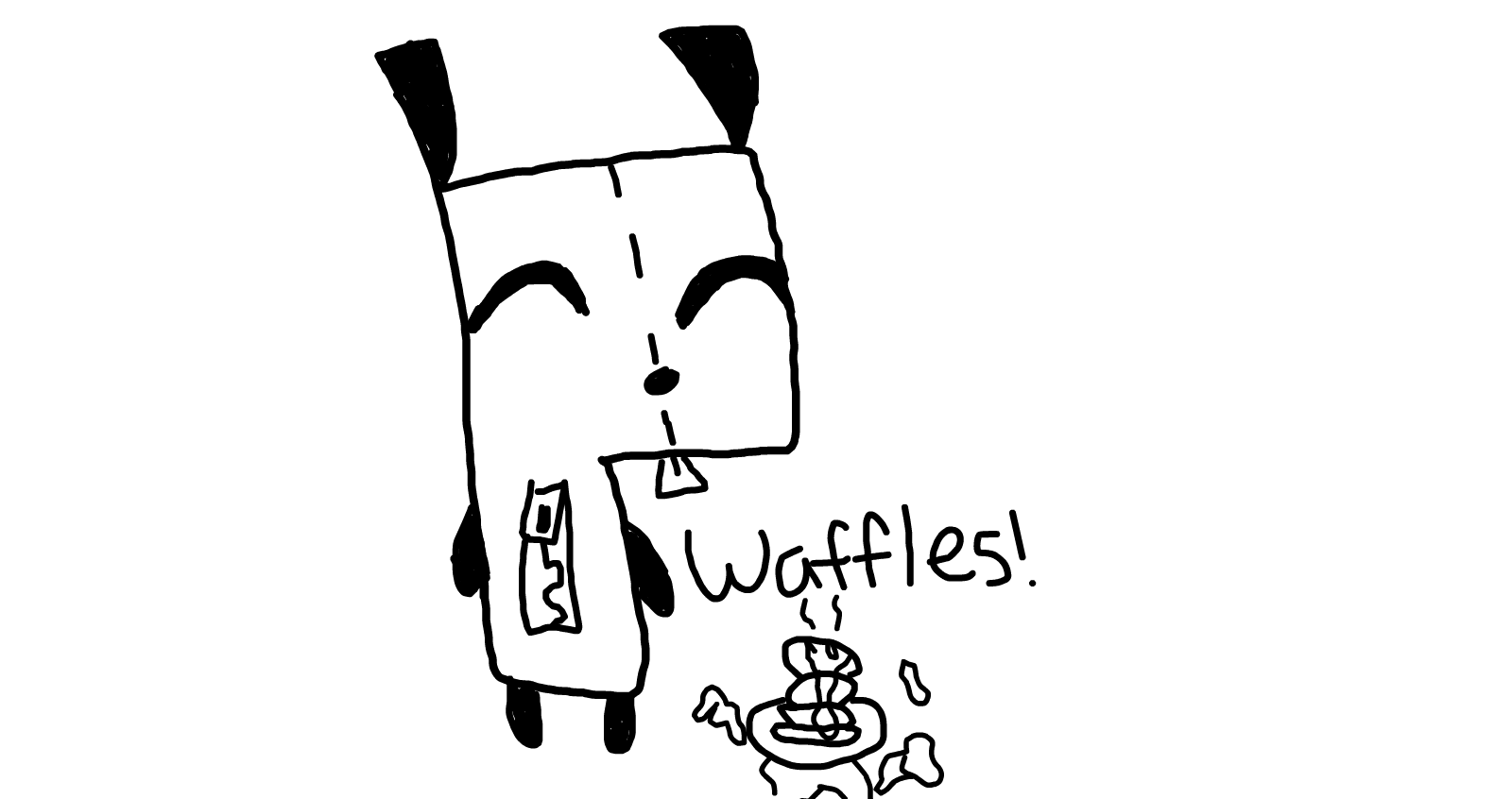 Gir wants wafffes!!!!!!!!!! (and so do i)