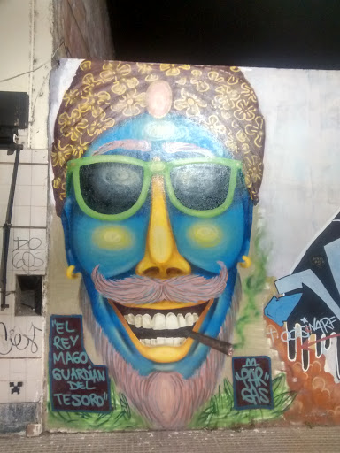 Mural El Rey Mago Guardián Del Tesoro