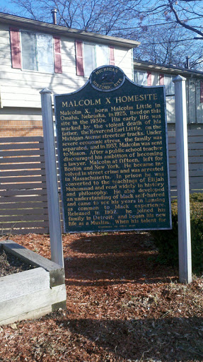 Malcolm X, born Malcolm Little in Omaha, Nebraska, in 1925, lived on this site in the 1930s. His early life was marked by the violent death of his father, the Reverend Earl Little, on the Michigan...