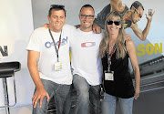 SPECS ON: Matthew Quinn, Oscar Pistorius and Gwen van Lingen at the Oakley 100 Days to the Olympics Event at the University of Pretoria
