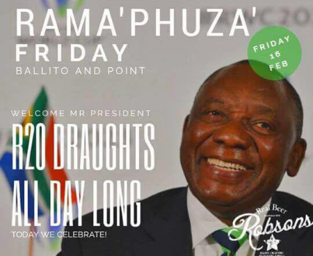 Ramaphuza Friday poster