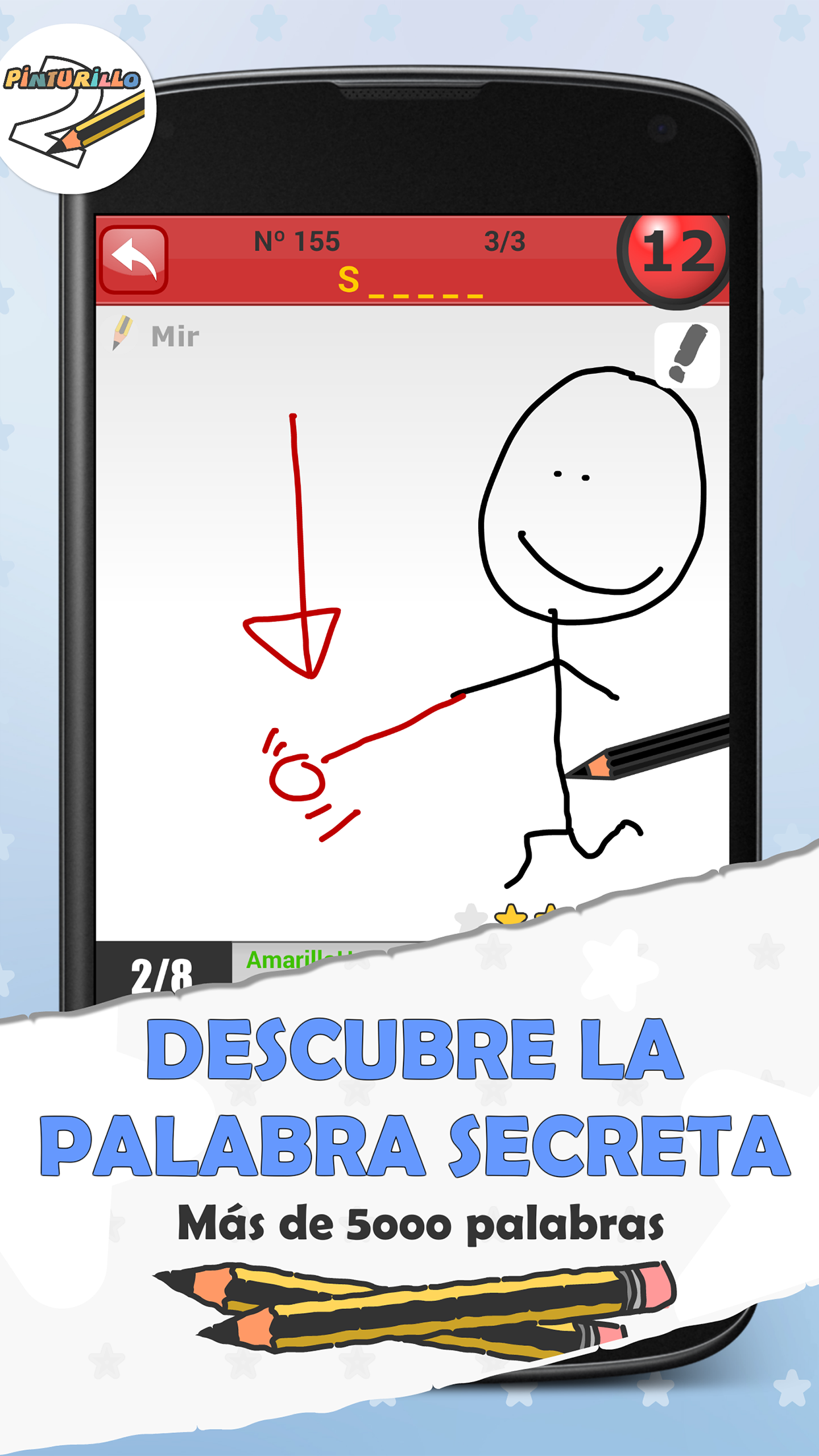 Android application Pinturillo 2 Free screenshort