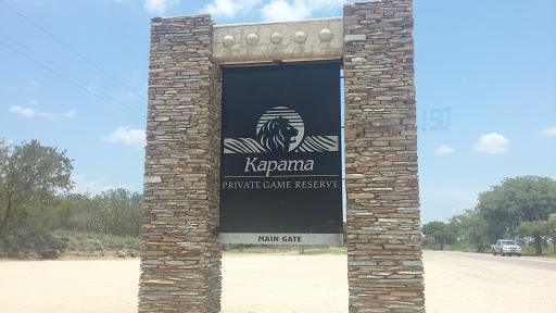 Kapama - Main Gate Sign