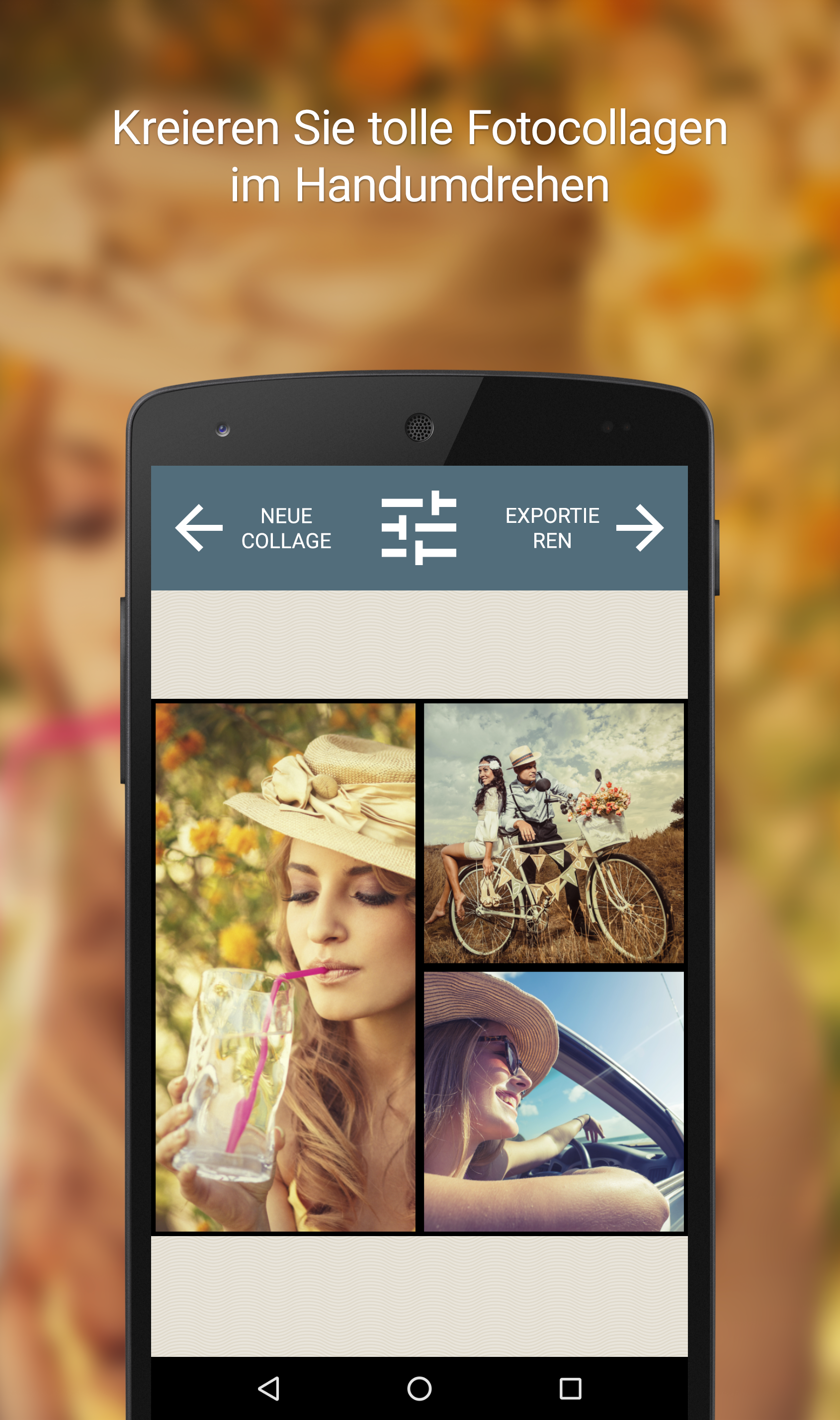 Android application PictureJam Collage Maker FREE screenshort