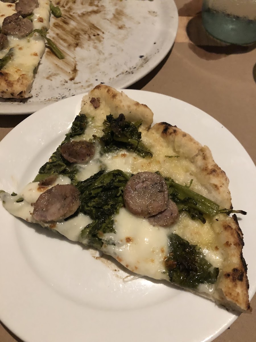 Ribalta Pizza with GF crust.