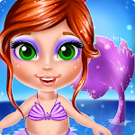 Baby Mermaid Salon Apk