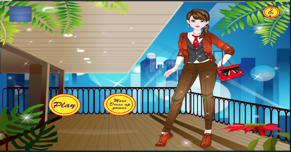 Android application dress up for girl and makeover screenshort