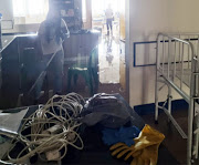 Ventilated patients at Charlotte Maxeke had to be moved out of the
trauma ICU as electrical equipment was at risk