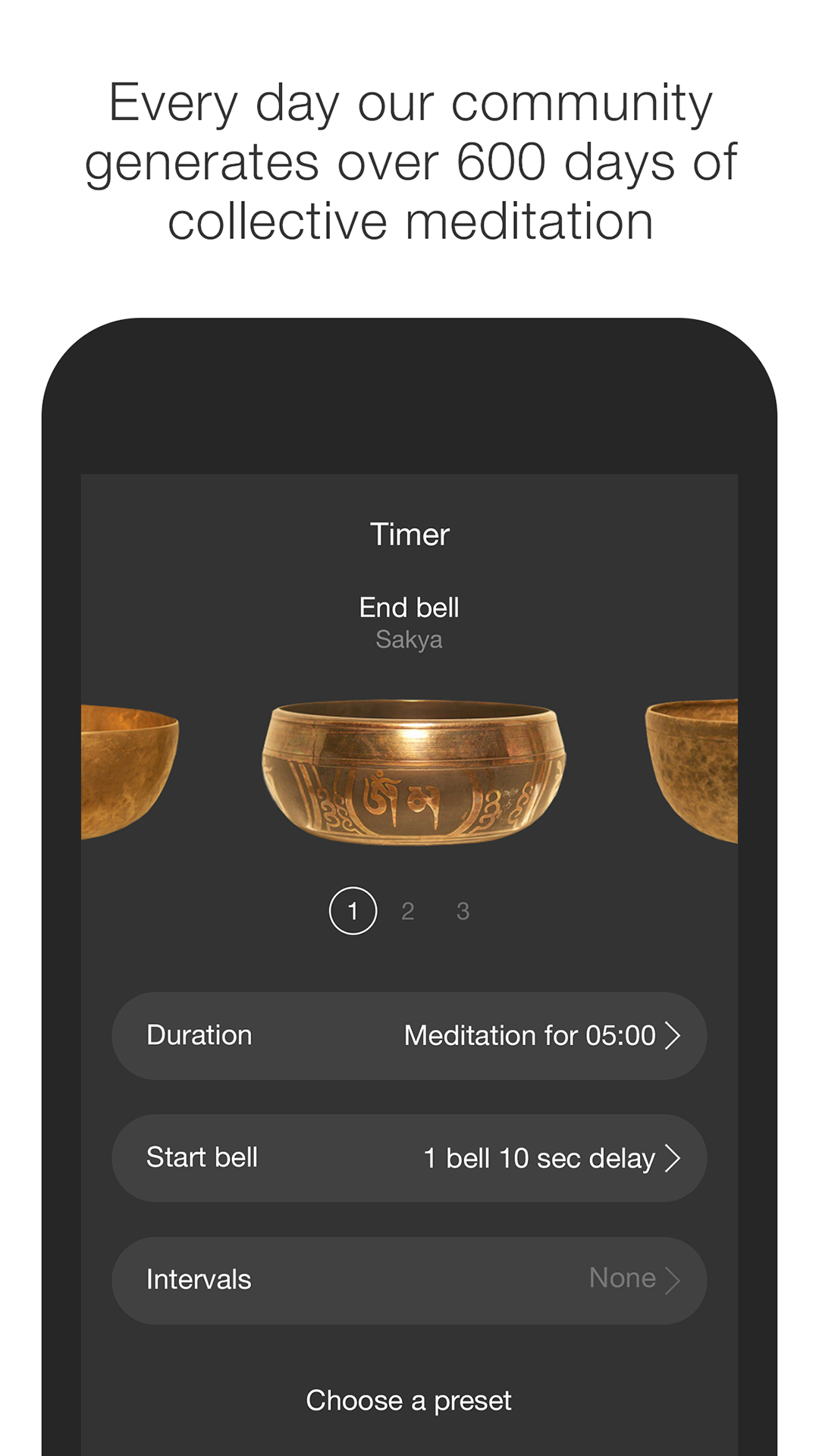 Android application Insight Timer Deluxe screenshort