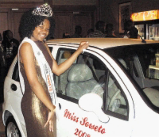 THE QUEEN: Rochelle Mothapo wears the Miss Soweto crown. PHOTO: NONHLANHLA NDHLOVU. © Unknown.