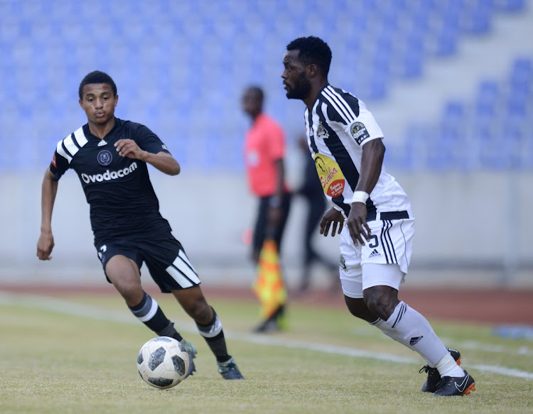 New Orlando Pirates’ teenager Augustine Mohlonoko.