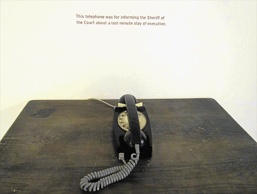 The telephone used to confirm an execution