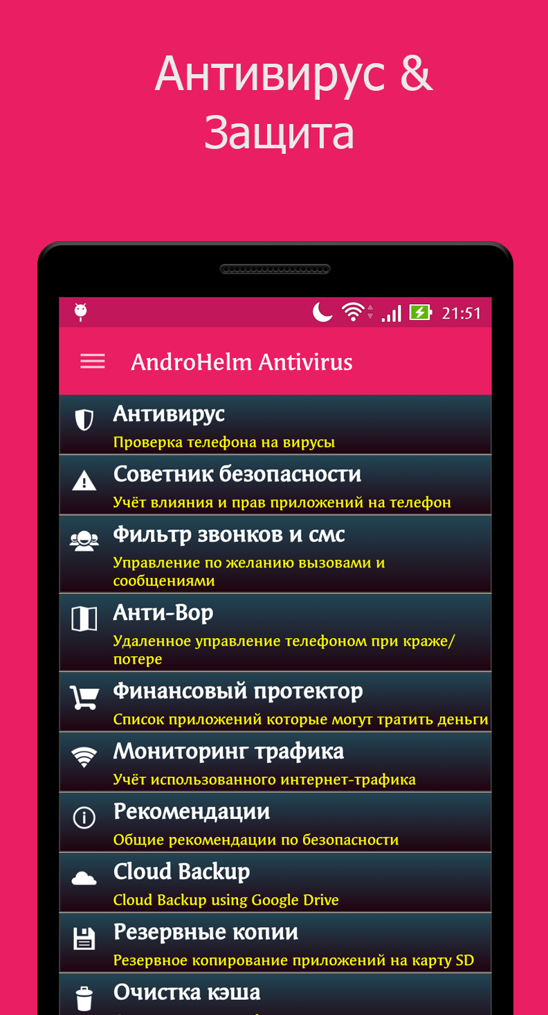 Android application AntiVirus-Android screenshort