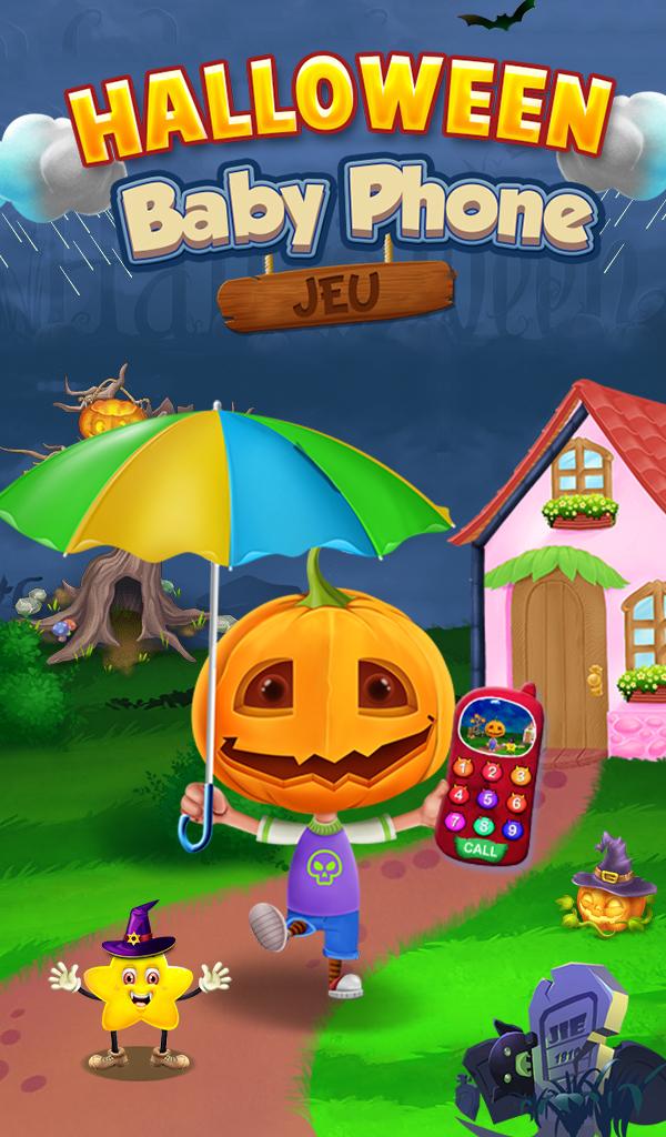 Android application Halloween Baby Phone Game screenshort