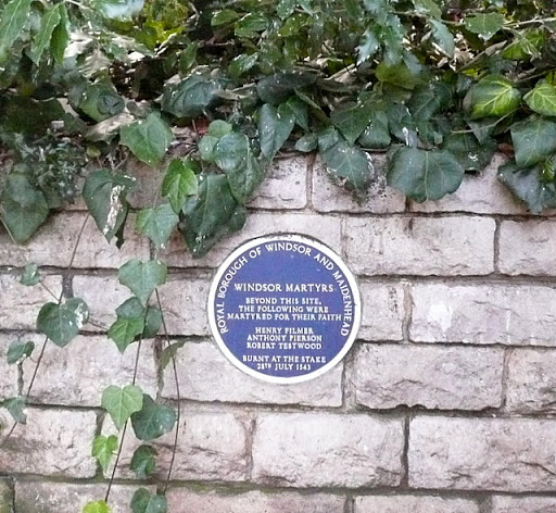 Beyond this site the following were martyred for their faith Henry Filmer, Anthony Pierson, Robert Testwood Burnt at the stake 28th July 1543 This was in the era of the reformation, when religious...