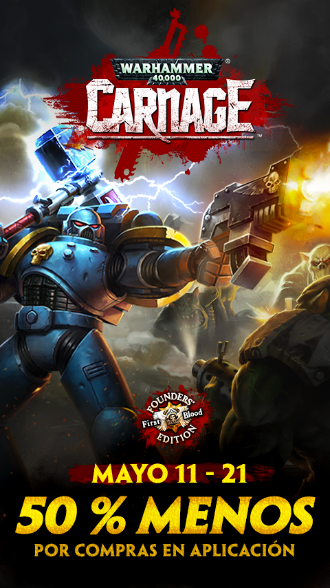 Android application Warhammer 40,000: Carnage screenshort