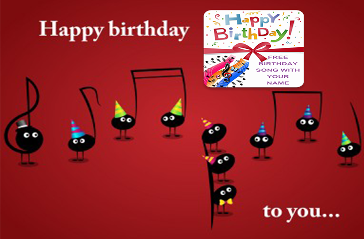 Android application My Name Birthday Songs screenshort