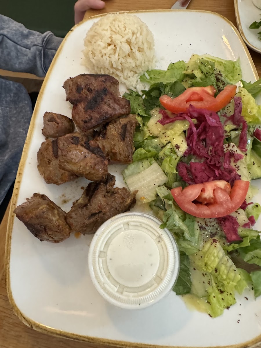 Beef kebab