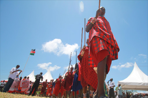 The Maasai Moran community. Photo/File