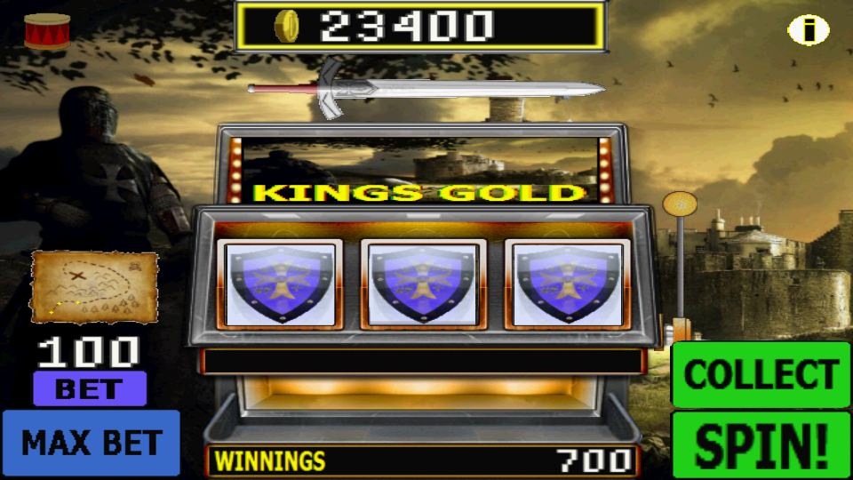 Android application KINGS GOLD Slot Machine screenshort