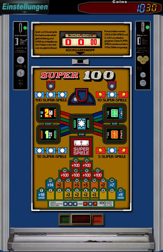 Android application "Super 100" von Sonderspiele screenshort