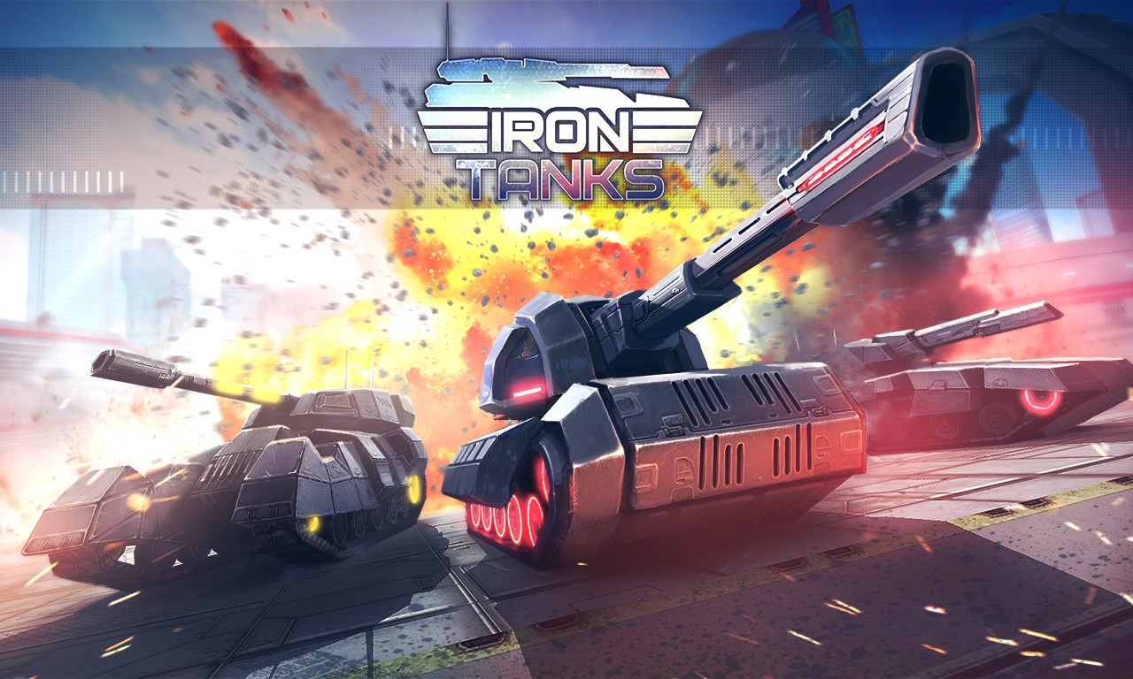 Android application Iron Tanks: War Games Online screenshort