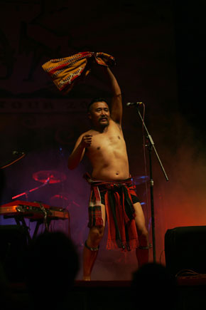Rewben Mashangva plays the Tangkhul Naga folk blues