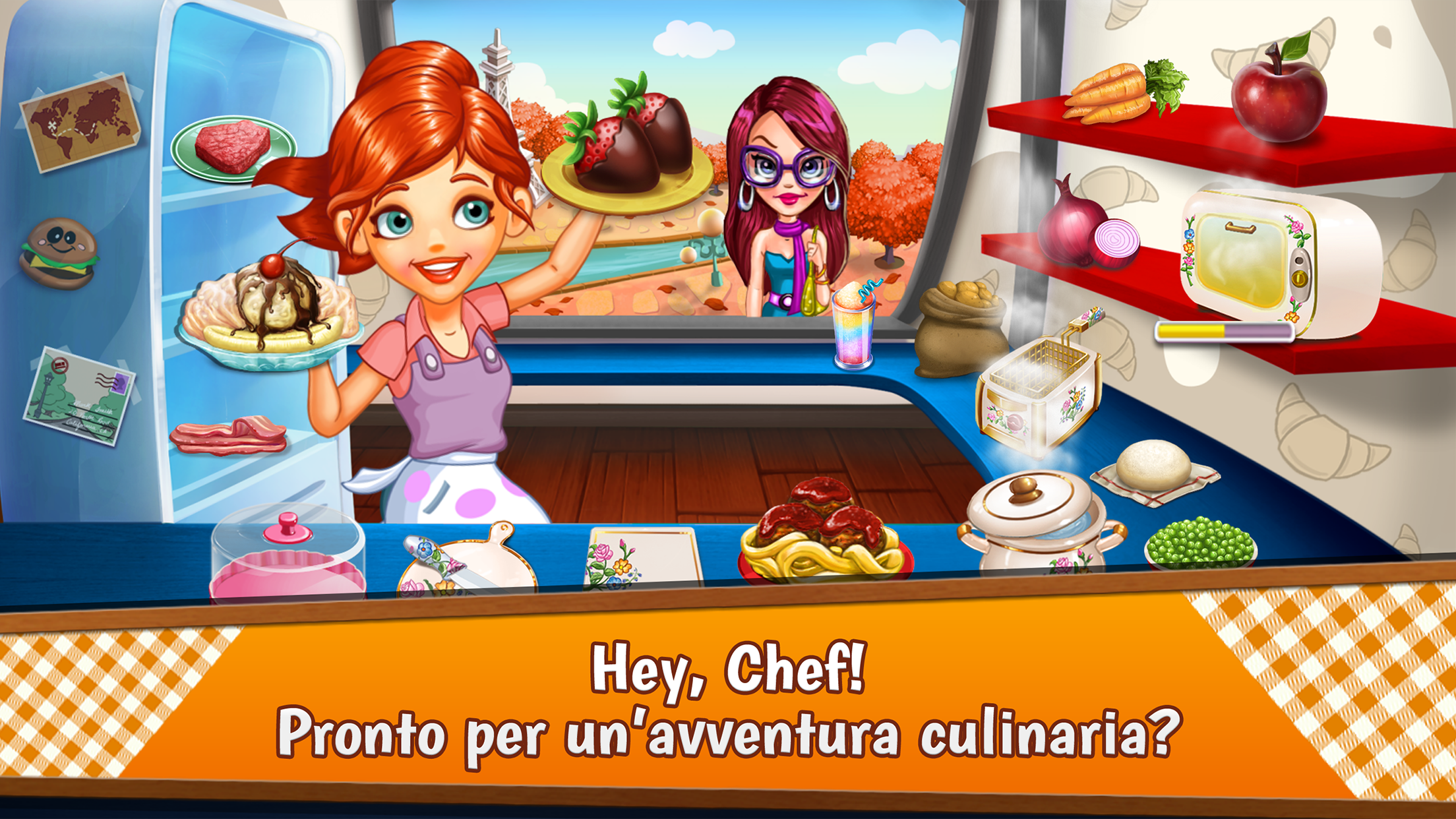 Android application Cooking Tale - Food Games screenshort