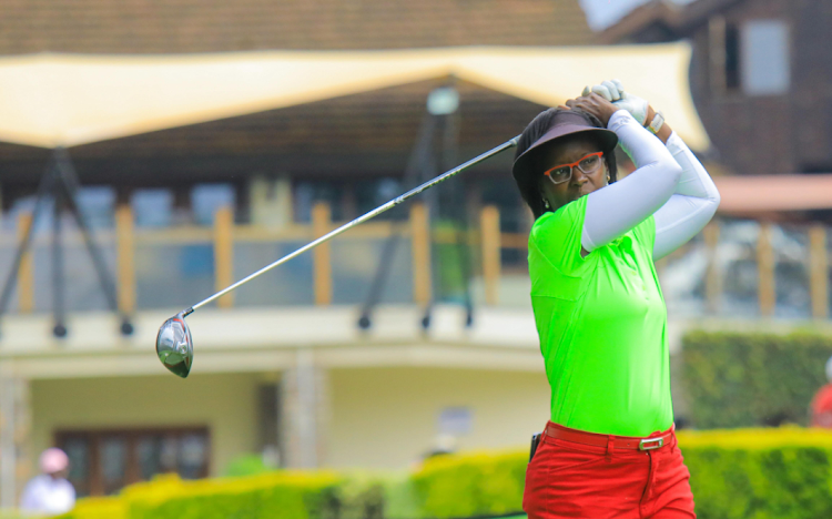 Karen County Club lady captain Betty Gacheru