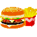 ダウンロード Food Color by Number - Pixel Number Draw  をインストールする 最新 APK ダウンローダ