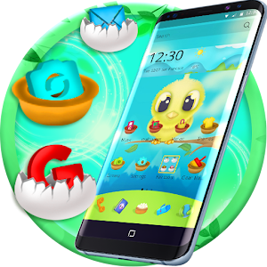 Download Cute Yellow Bird Launcher For PC Windows and Mac