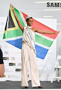 Miss Universe Zozibini Tunzi is welcomed home at Joburg's OR Tambo International Airport on February 8 2020.