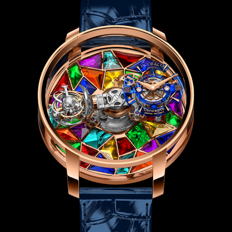 Jacob & Co x Concepto Watch Factory presents the Astronomia Revolution 4th Dimension.