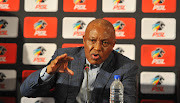 PSL Chairman Dr Irvin Khoza during the PSL Press Conference on the 09 April 2019 at PSL Offices.