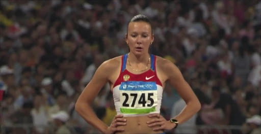 Russian Olympic athlete Yulia Chermoshanskaya. Picture credits: YouTube